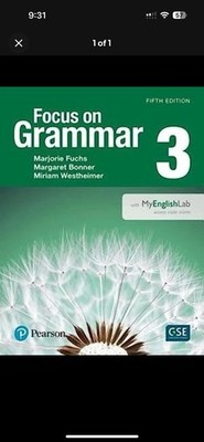 Focus On Grammar 3 MyLab English Access Code Card by Margaret Bonner
