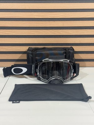Oakley Airbrake Goggle Tuff Blocks Black / Gunmetal - Clear Lens