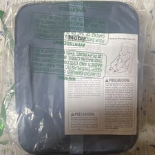 N by Easy Go Baby Booster Chair Blue Portable Travel High Chair Lightweight Seat