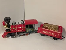 Lionel G Gauge HOLIDAY SPECIAL ENGINE & NOEL TENDER-Train coal blt 99 Ho Ho Gold