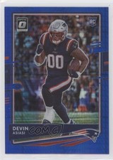 2020 Panini Donruss Optic Rookies Blue Hyper Prizm Devin Asiasi #146 06on