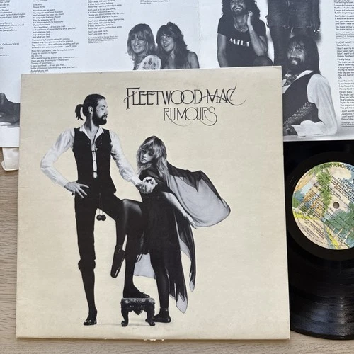 Fleetwood Mac Rumours Original 1st 1977 US Press Complete W/Poster VG+ Nice Copy
