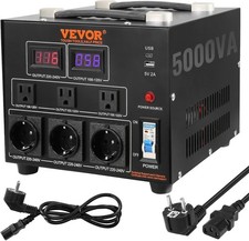 TRANSFORMADOR DE CORRIENTE 5000W CONVERTIDOR DE VOLTAJE 220V A 110 O 110V A 220V