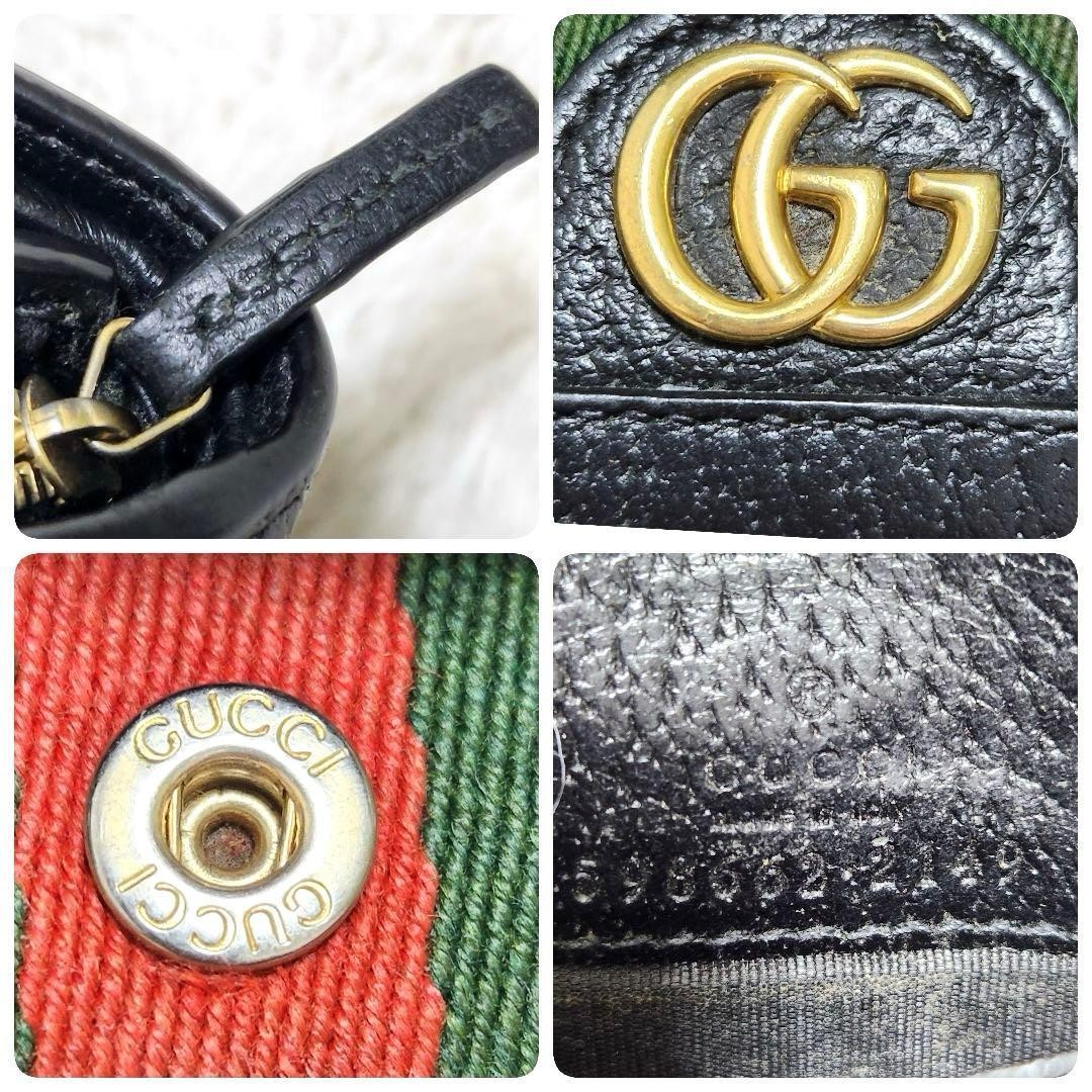 Gucci Bifold Wallet Leather Black Authentic G0205719 thumbnail 24