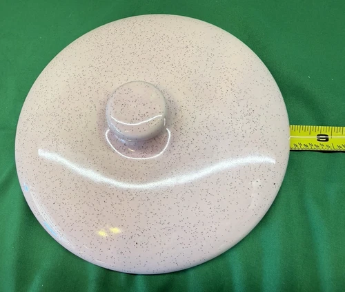 Replacement Lid for Vintage MCM 1950s Bauer Pottery Contempo Pink 2 Qt Casserole
