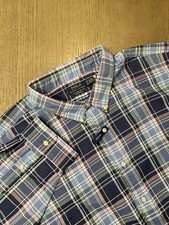 Polo Ralph Lauren Performance Shirt 4XB Big Tall Plaid Wicking NWT 138