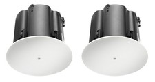 2 JBL Control 419CS/T 8" Commercial In-Ceiling Subwoofers 70v Restaurant Subs