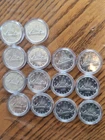 (1 Coin)  1966 Canada Silver $1 Dollar - 80% Silver Coin - Great Condition