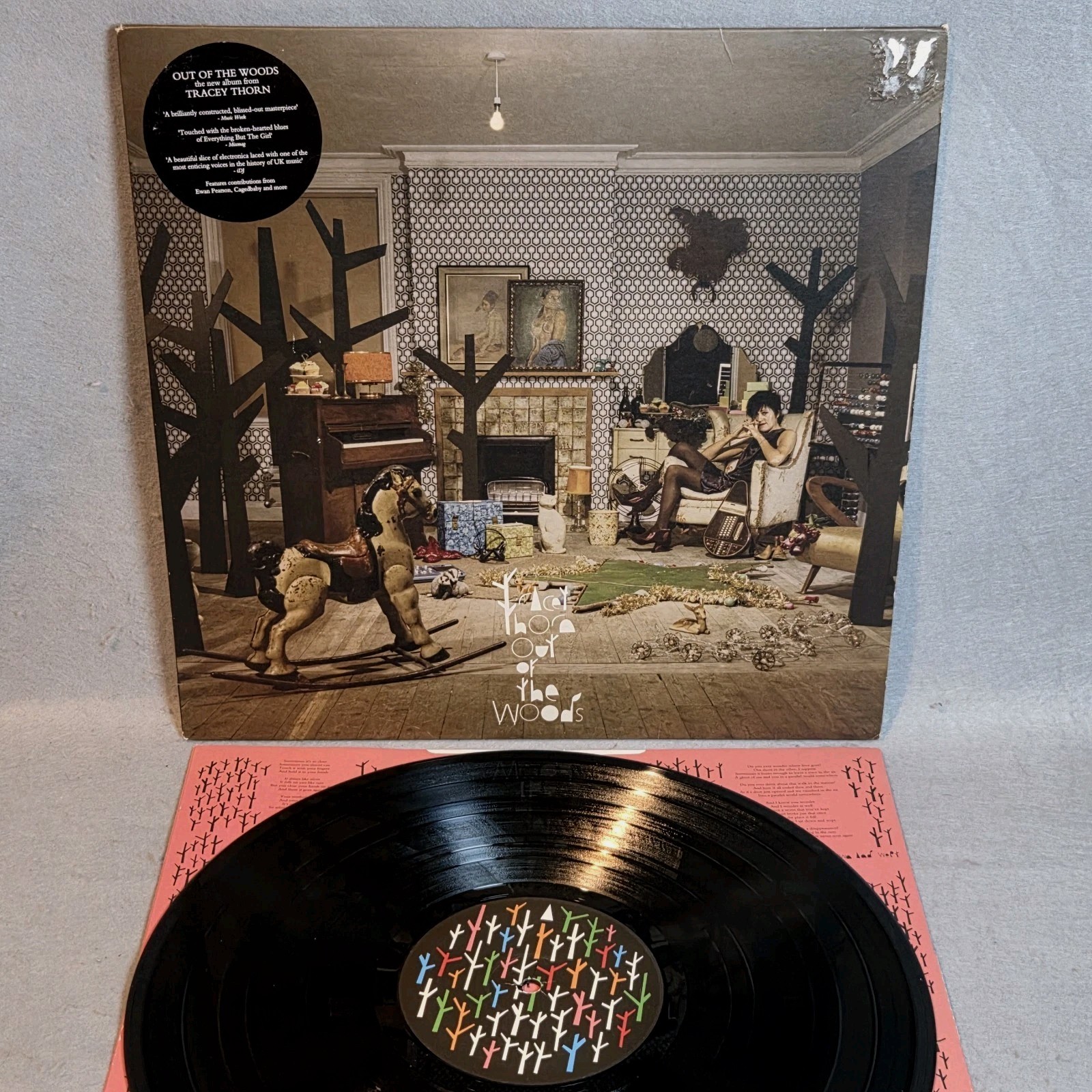 Tracey Thorn LP Out of the Woods Record 2007 Very Rare Vinyl Record Electronica