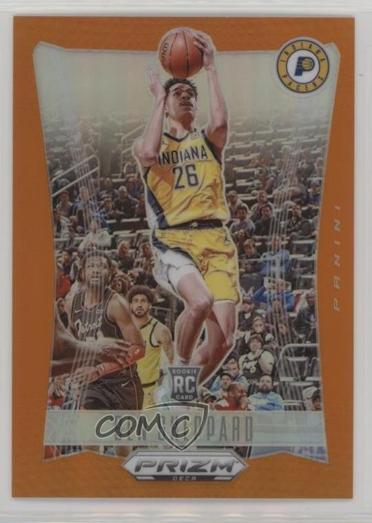 2023-24 Panini Prizm Deca Orange Prizm 37/49 Ben Sheppard #100 Rookie RC 1co7