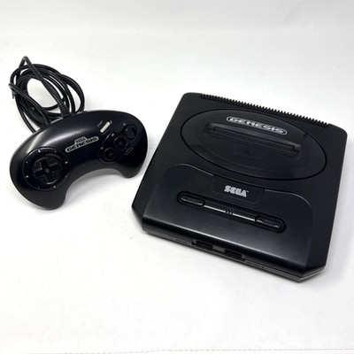 SEGA Genesis Model 2 Console Set Controller No Cables Cleaned Tested MK1631 OEM