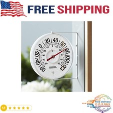 Springfield Big and Bold Thermometer with Mounting Bracket, Indoor Outdoor