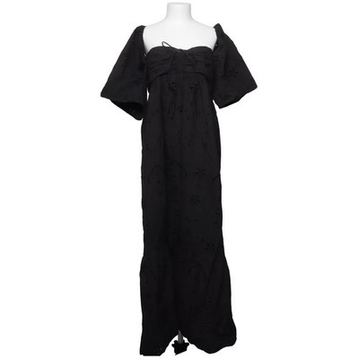 Zara, Maxikleid, Größe: 2XL, Schwarz, Baumwolle, Sonstiges, Damen #gO3