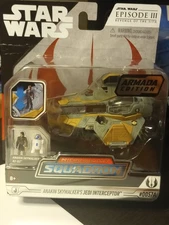 Star Wars Micro Galaxy Squadron 💥 Anakin Skywalker's Jedi Interceptor 💥 #0057A