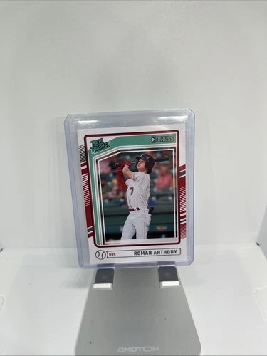 2024 Donruss Baseball Rookie Card RC #122 Roman Anthony Red Sox