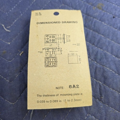 Presa relè 10AMP vintage NOS Archer 275-220 - Foto 3 di 3