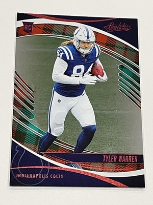 2025 Absolute Countdown Calendar Football #195 - Tyler Warren RC - Colts