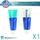 Curaprox Enzycal Flouride Dental Toothpaste 75ml Gentle Daily Oral Hygiene