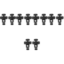 10 pcs  Universal Microphone Arm Clips Mic Accessories Adjustable Buckles
