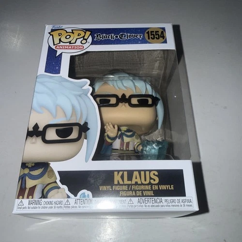 Funko Pop! Animation: Black Clover - Klaus Vinyl Figure #1554 #72118