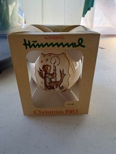Hummel Christmas 1983 Ornament. New. Mint In Original Box.