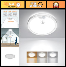 Motion Sensor Ceiling Light 8.7" LED Flush Mount, 3000K/4000K/5000K, Timer, Hall