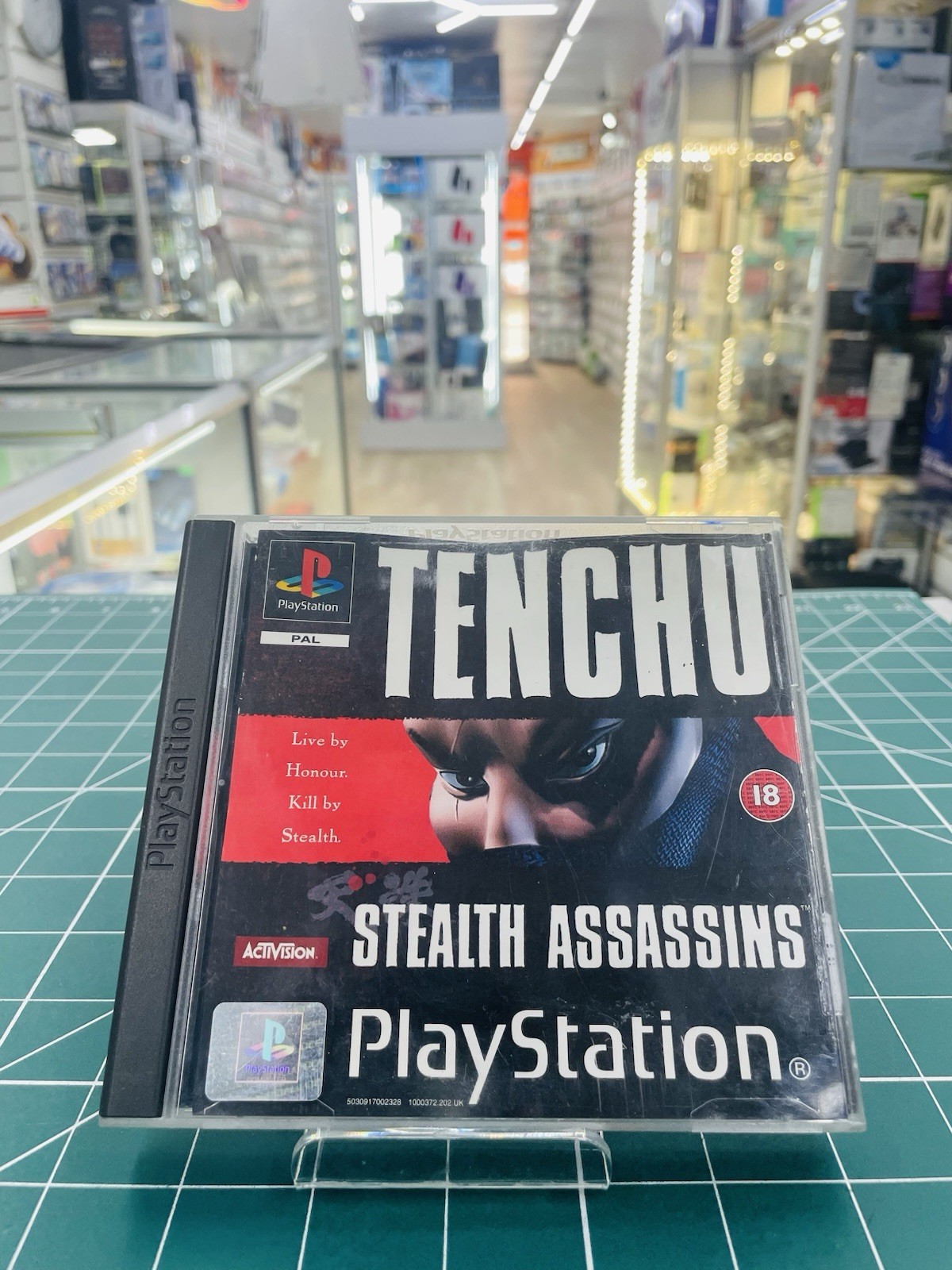 Tenchu Stealth Assassins PS1 Playstation One Good Condition With Manual