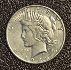 1925 S Peace Silver  Dollar  VF/XF