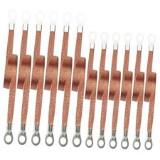 Ground Straps Kit - 10/12 inch Universal Automotive Engine Ground Wires,