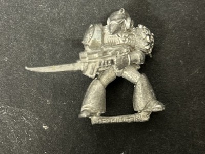 Games Workshop Rogue Trader WH 40K Metall Space Marine mit Terminator Honors