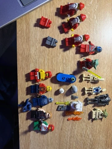 lego minifigure lot star wars And christmas