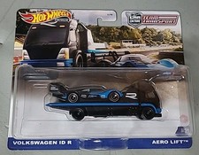 Hot Wheels Car Culture Team Transport #35 Volkswagen ID R And Aero Lift