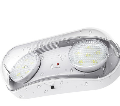 NIB SASELUX Wet Location Rated Outdoor Emergency Light - Free Shipping