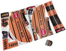 Toy Restore Replacement Stickers Fits Little Tikes 30th Cozy Coupe Car School B