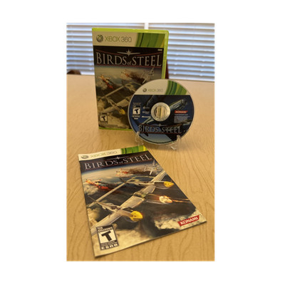 Konami Birds of Steel Multiplayer Manual Included Xbox 360 T NTSC-U/C 2012
