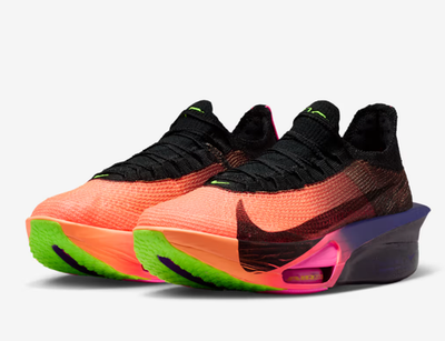 Nike Alphafly 3 IO9573-800 Orange Pulse Purple Dynasty Green Men's