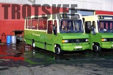 35mm Slide AA Buses Mercedes Benz 709D Alexander M395KVR 1995 Ayr Original