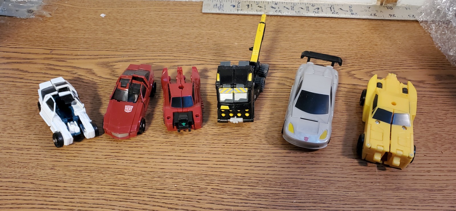 Lot Of 6 Transformers Toys