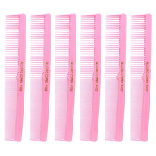  420 Barber and Hair Stylist Comb Set   6 Professional Hair Cutting Combs Made i