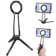 Foldable Magnetic Phone Tripod Stand Travel Pocket Mount for iPhone MagSafe Case
