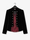 JOE BROWNS VELVET MILITARY Jacket - UK14 - Black - Great Condition - Women’s