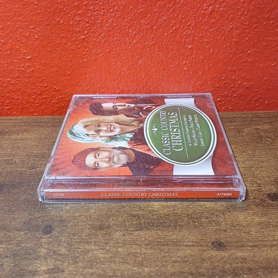 Classic Country Christmas CD, Dolly Parton, Johnny Cash, Willie Nelson & More Foto 3 de 4
