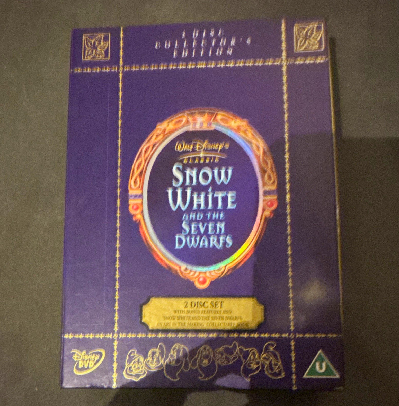 Walt Disney Snow White and the Seven Dwarfs 2-Disc DVD Region 2 U Bonus