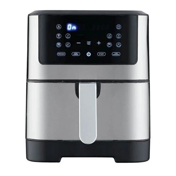 Air fryer with stainless 2024 steel basket and interior