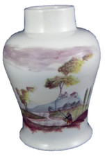 Antique Kangxi Chinese James Giles painted Porcelain Scenic Vase Porzellan Scene