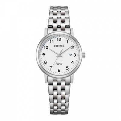 Citizen Damenuhr EU6090-54A Armbanduhr Uhr Silber Sekunde Datum
