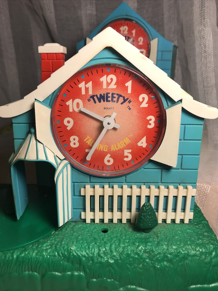 ⭐︎激レア　シルベスター &ツイーティー トーキングクロック Sylvester & Tweety Talking Alarm Clocks (2) 1978 JANEX