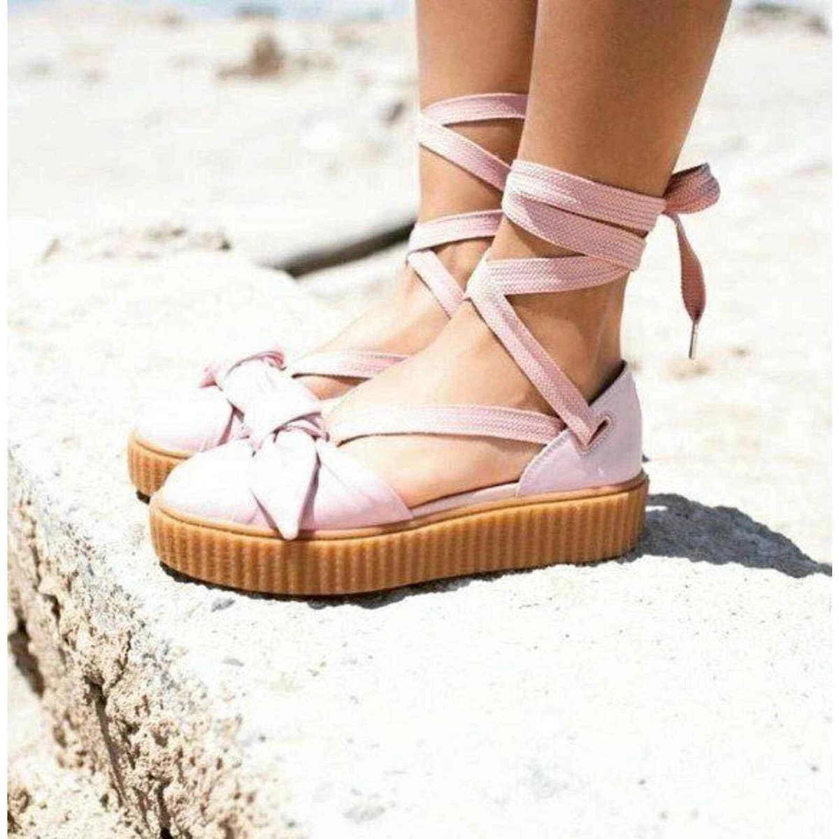 PUMA Fenty Rihanna Bow Creeper Sandal size: | eBay