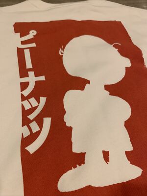 RARE Zara X Snoopy Peanuts Sweatshirt Cream Sz M Football Punt