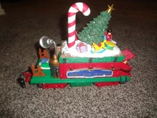 New Bright Holiday Express Dillards TREE TOP TENDER from Candy Cane set VIDEO